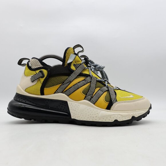 Nike Air Max 270 Bowfin Dark Citron Men's Size 9.5 Athletic Sneakers AJ7200-300 - Picture 1 of 9